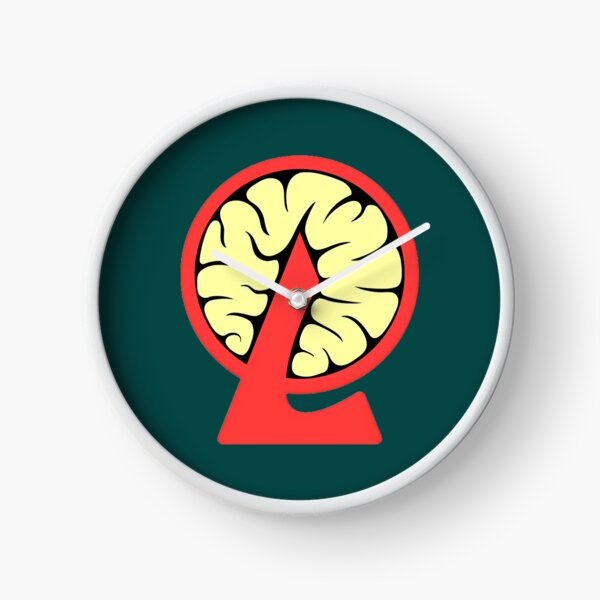 "Lobotomy Corporation Logo " Clock for Sale by Pocketdough Redbubble