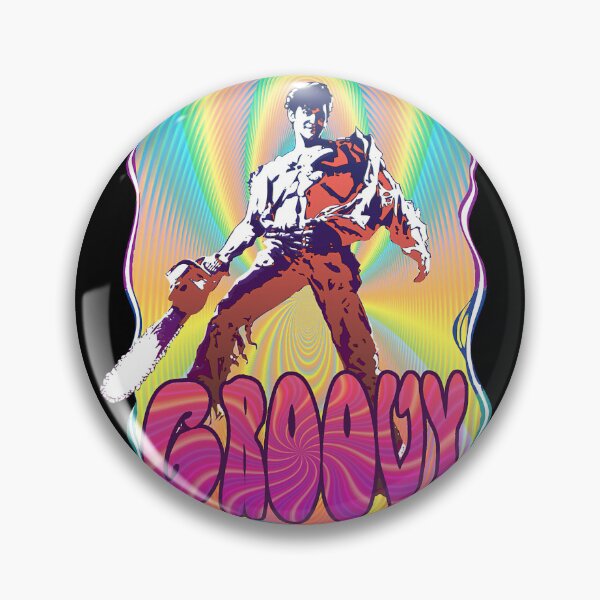 Item preview, Evil Dead Ash Williams Groovy designed and sold by geilbisia.