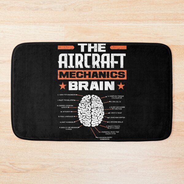Item preview, Aircraft Mechanics Brain Aviation Funny Aircraft Mechanic designed and sold by KimberleyRamsey.