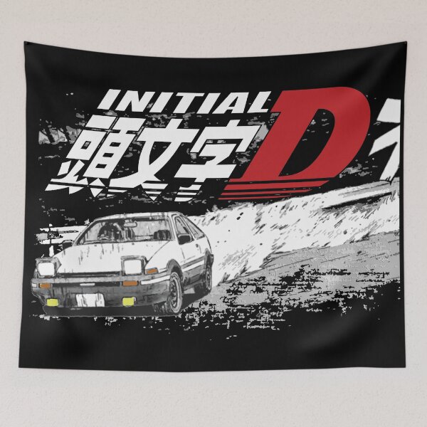 Item preview, Initial D Deep Forest Drifting AE86 Takumi Raceway designed and sold by cowtownCOWBOY.