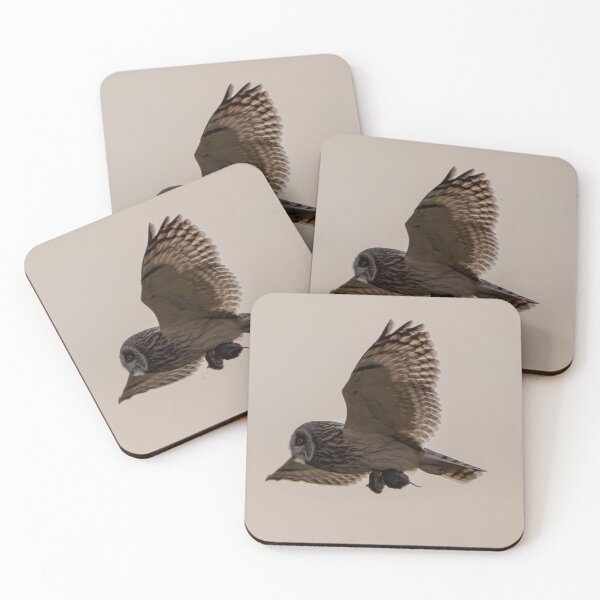 Item preview, short eared owl designed and sold by tammy mellor.