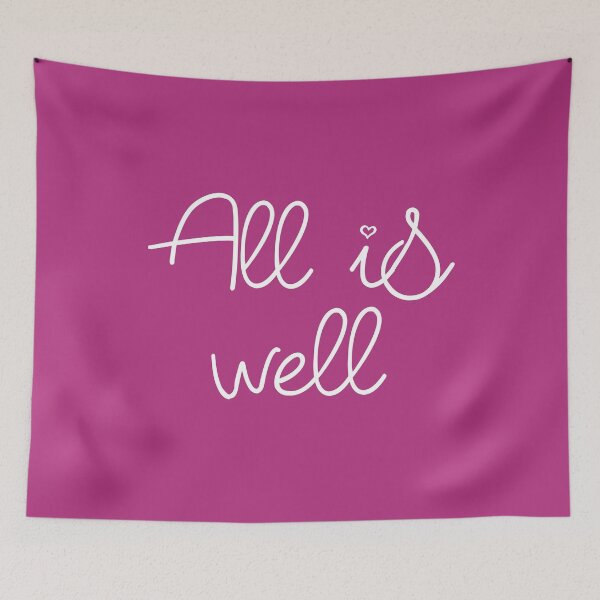 Item preview, All is well - positive affirmation designed and sold by PausePapote.