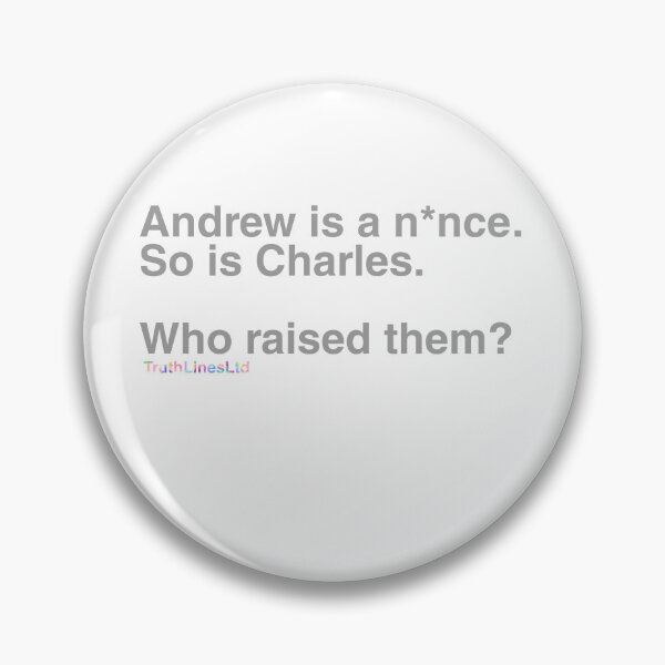 Item preview, Andrew Is A N*nce designed and sold by CircusDesigns.