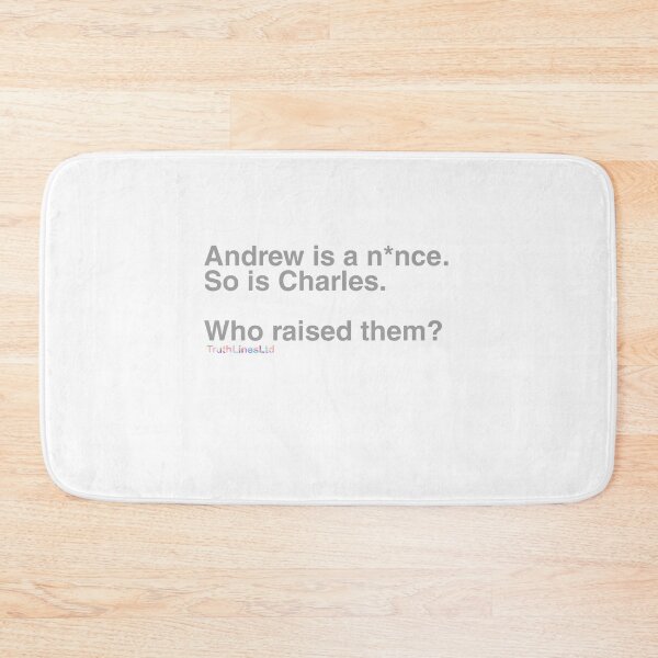 Item preview, Andrew Is A N*nce designed and sold by CircusDesigns.