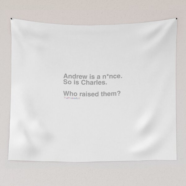 Item preview, Andrew Is A N*nce designed and sold by CircusDesigns.