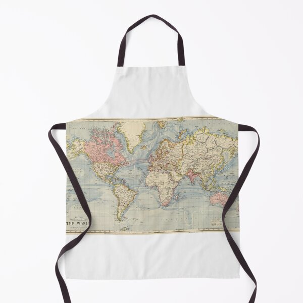 Item preview, Vintage Map of The World (1883) Poster designed and sold by marymcatee45.