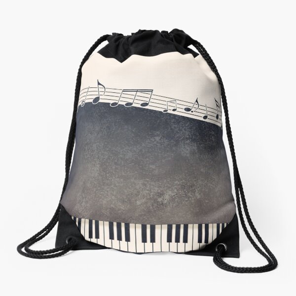 Piano Drawstring Bag