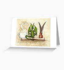 The Scholar Greeting Card