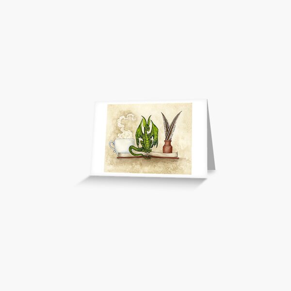 The Scholar Greeting Card
