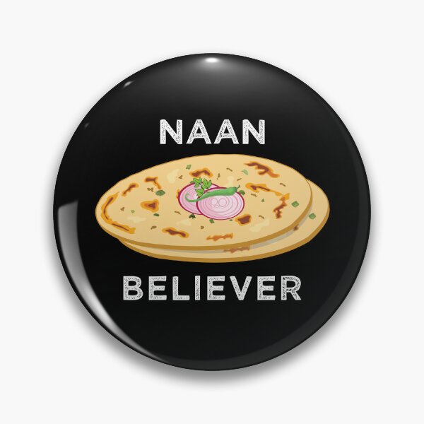 Item preview, Naan believer Funny India Pakistan Food Lover Masala Curry designed and sold by alltheprints.