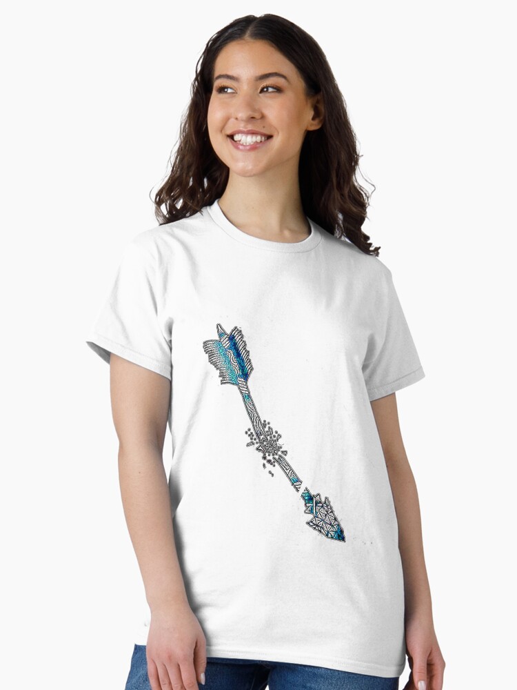 Thumbnail 1 of 7, Classic T-Shirt, Broken Arrow designed and sold by bywhacky.