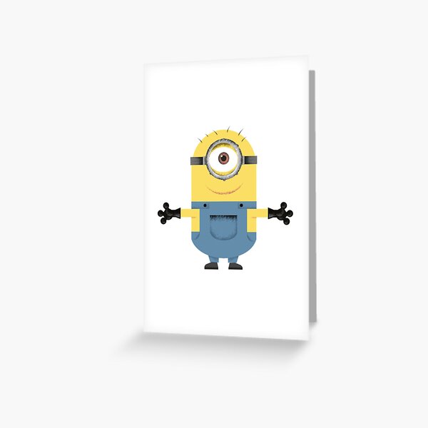 Minion Greeting Card by Matcreator