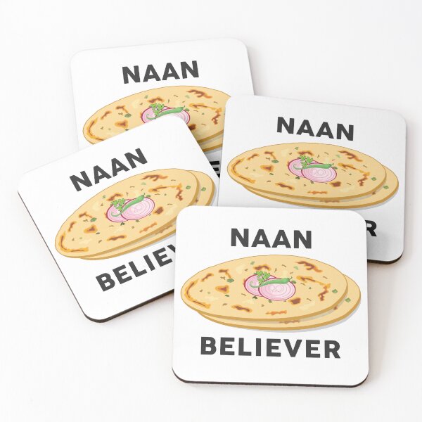 Item preview, Naan believer Funny India Pakistan Food Lover Masala Curry designed and sold by alltheprints.