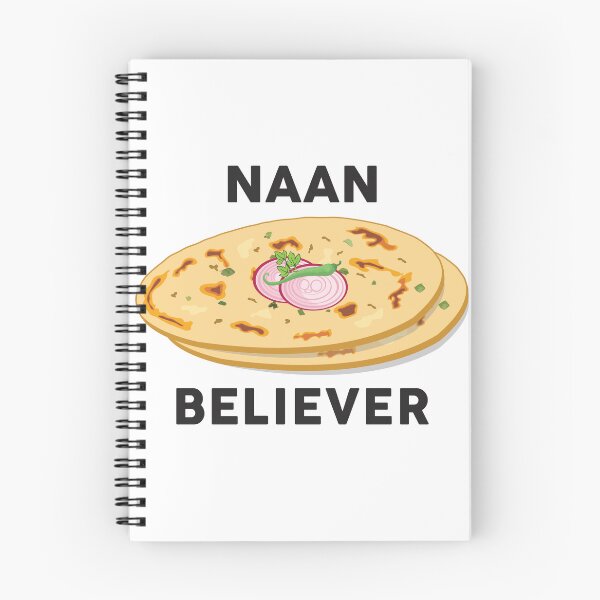 Item preview, Naan believer Funny India Pakistan Food Lover Masala Curry designed and sold by alltheprints.