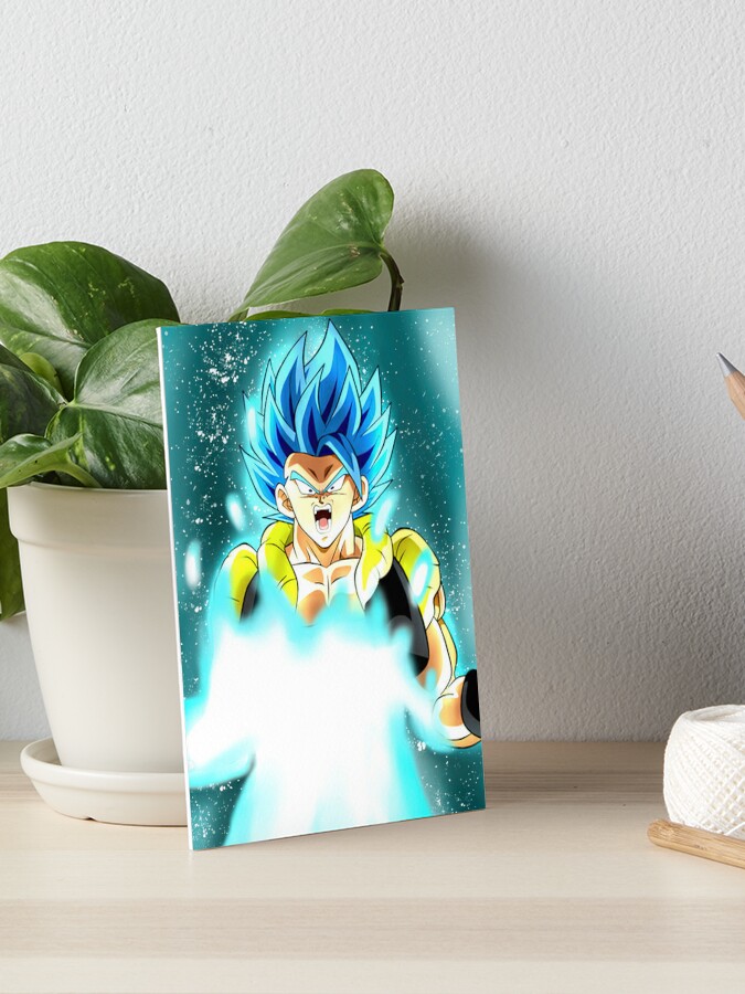 Gogeta Super Saiyan Blue DBS SSGB Art Board Print for Sale by