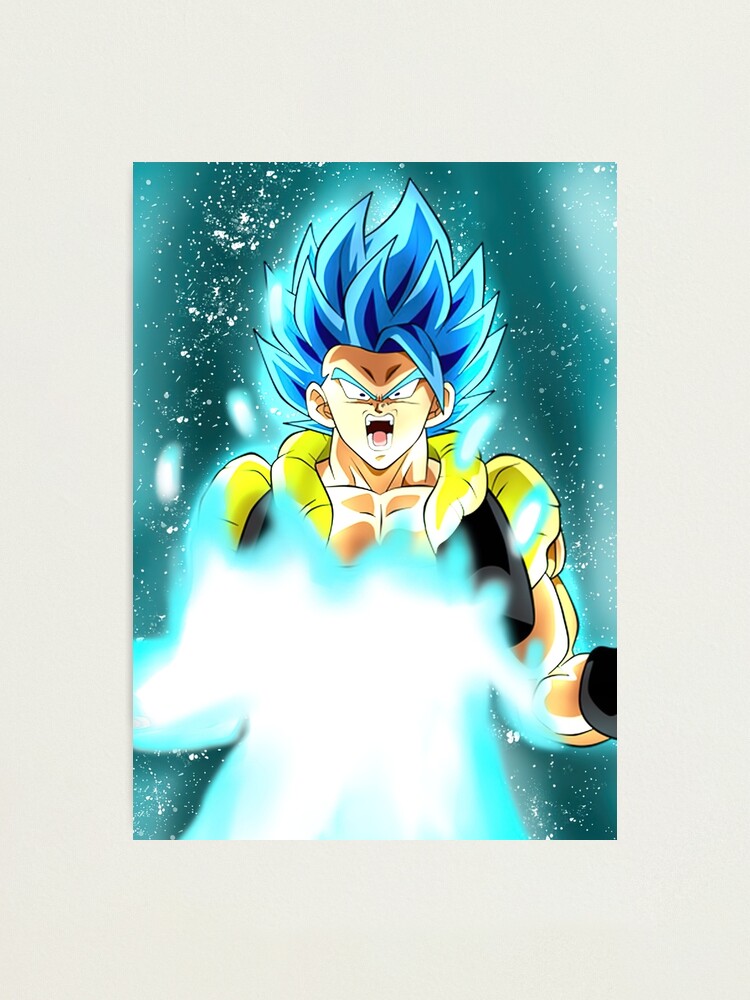 Gogeta Super Saiyan Blue DBS SSGB Art Board Print for Sale by