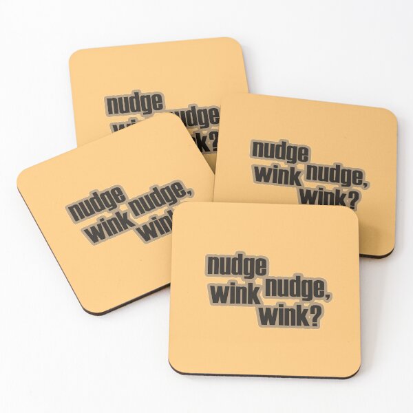 Item preview, Nudge nudge, wink wink? designed and sold by Dominika Aniola.