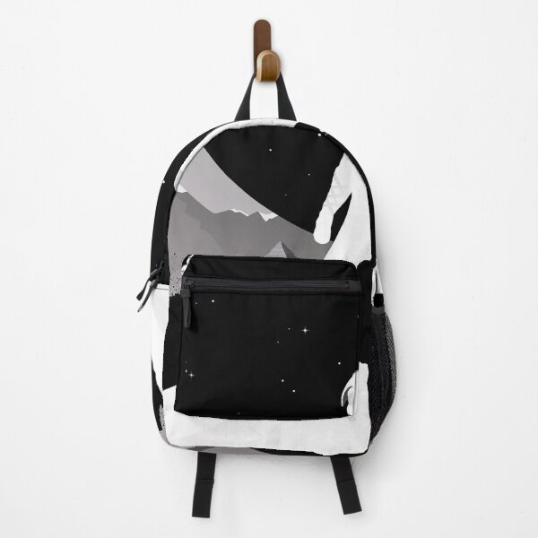 Item preview, moon knight mountain black white designed and sold by KirstixCo.