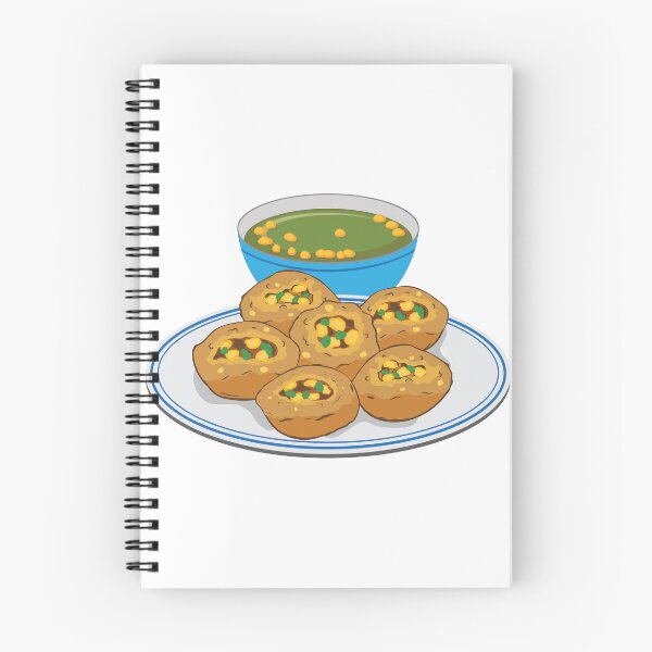 Item preview, Pani Puri Gol Gappa Green Chutney India Pakistan Food Lovers designed and sold by alltheprints.
