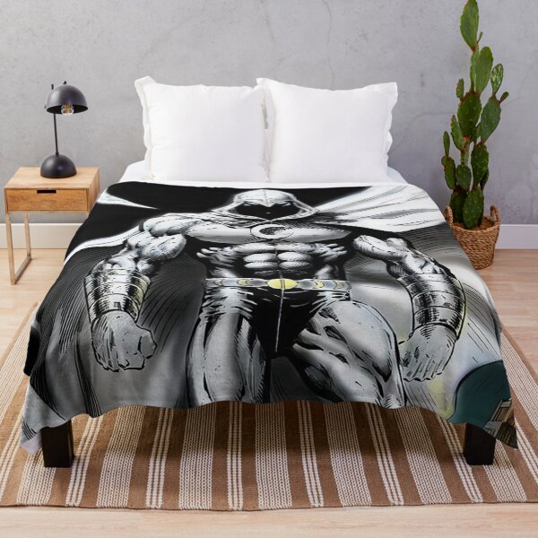 Item preview, moon knight black white designed and sold by KirstixCo.