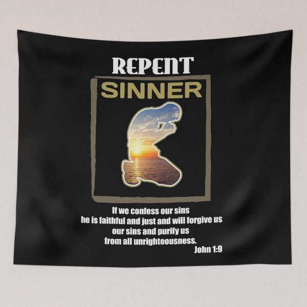 Item preview, Repent Sinner designed and sold by MrJArts.