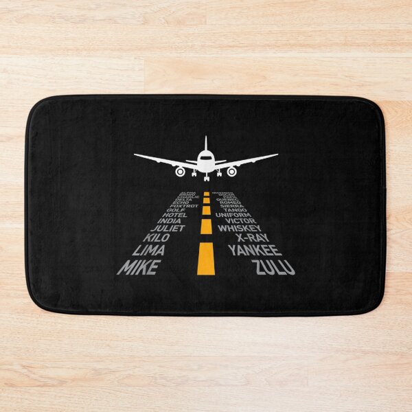 Item preview, Airplane Pilot Gifts Airport Runway Phonetic Alphabet Plane designed and sold by KimberleyRamsey.