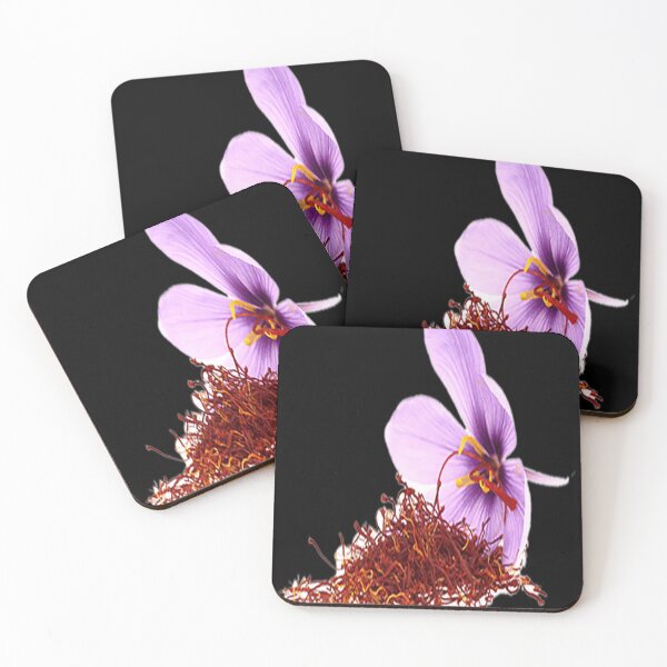 Item preview, Purple saffron crocus art, Saffron Flower designed and sold by ConnieSykes.