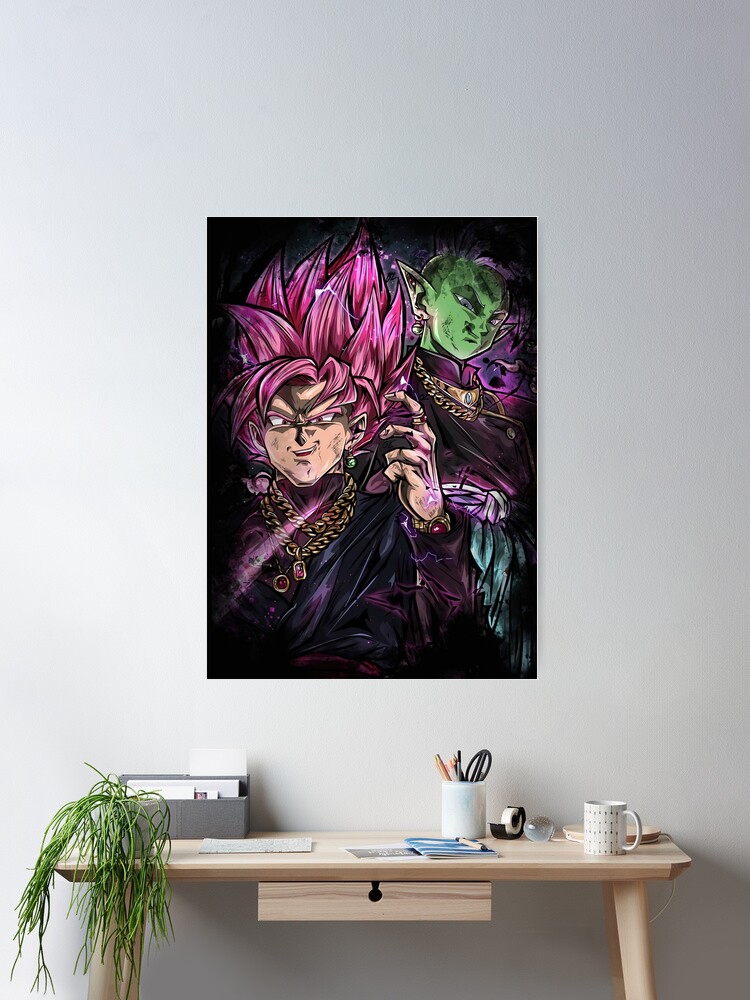 Goku vs Raditz Poster for Sale by LaurenIrmen28