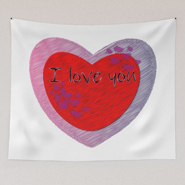 Item preview, I love you, feelings, relationships designed and sold by Natairbrush.
