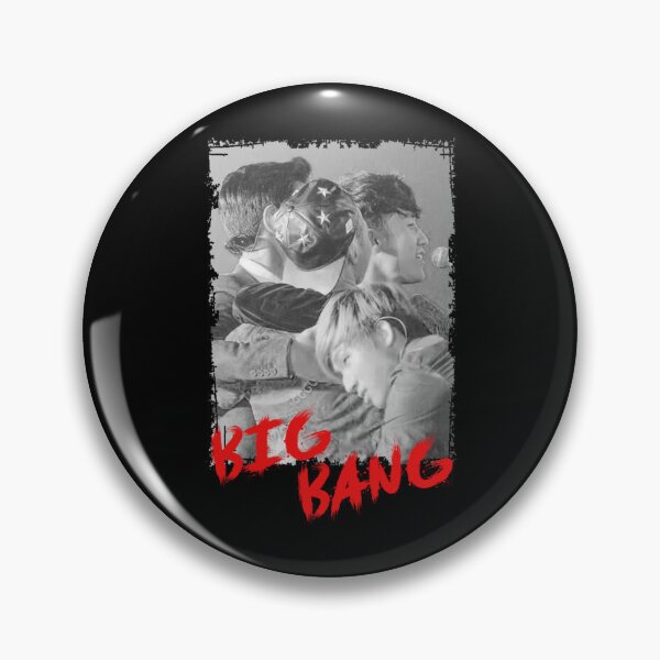 Item preview, BigBang Kpop Group Members black and white Korean Kpop RGB Color Design   designed and sold by WolfgangMatthe.