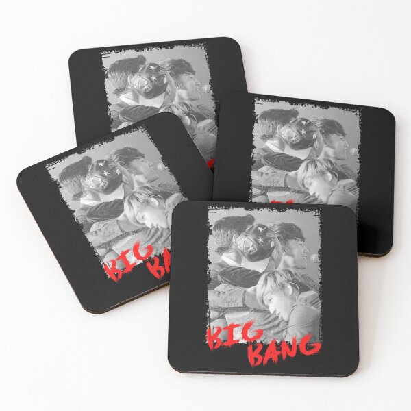Item preview, BigBang Kpop Group Members black and white Korean Kpop RGB Color Design   designed and sold by WolfgangMatthe.