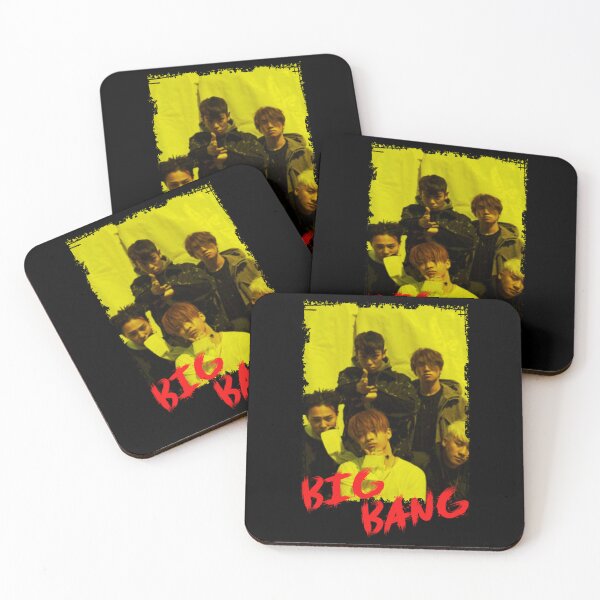 Item preview, BigBang Kpop Group Members Yellow Korean Kpop RGB Color Design   designed and sold by WolfgangMatthe.