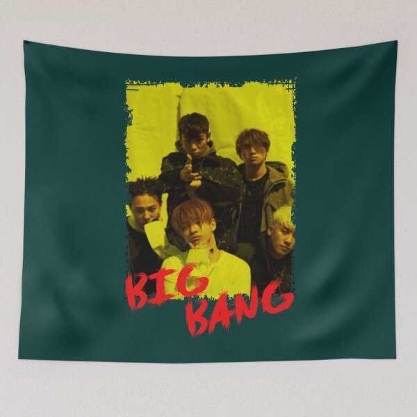 Item preview, BigBang Kpop Group Members Yellow Korean Kpop RGB Color Design   designed and sold by WolfgangMatthe.