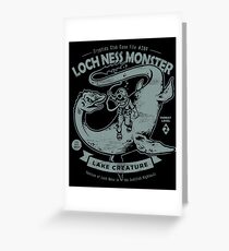 Lochness Monster - Cryptids Club Case file #200 Greeting Card