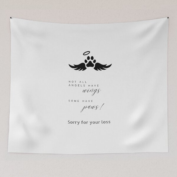 Item preview, sympathy pet loss, condolence, pet, dog, cat designed and sold by helkav.