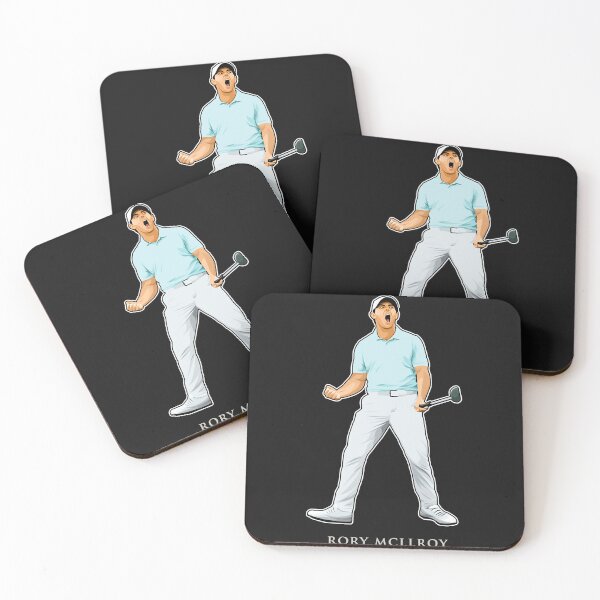 Item preview, Rory McIlroy Golf Celebrate Birdie Putt designed and sold by InkadelicAppars.