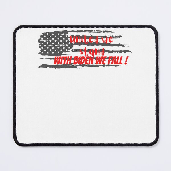 Item preview, UNITED WE STAND WITH BIDEN WE FALL! red and white designed and sold by TommyLongs.