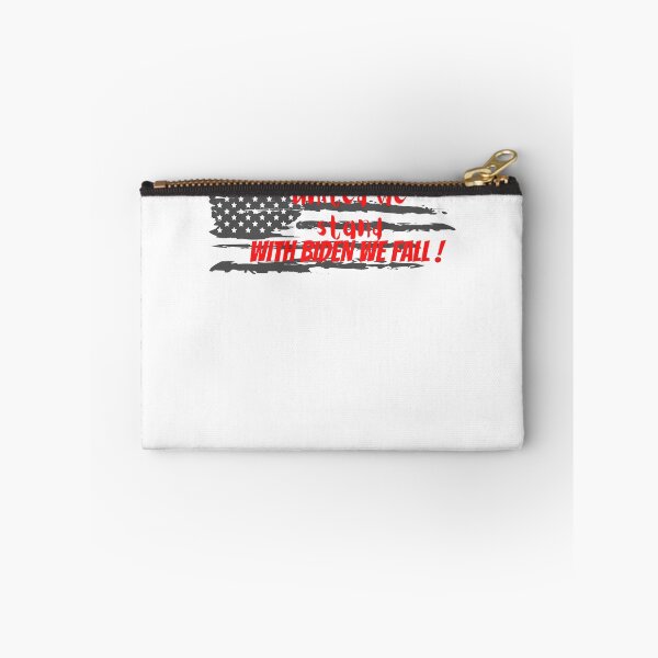 Item preview, UNITED WE STAND WITH BIDEN WE FALL! red and white designed and sold by TommyLongs.