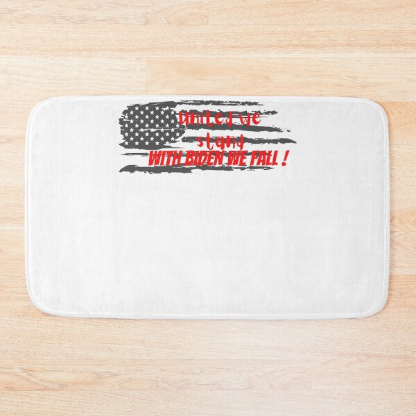 Item preview, UNITED WE STAND WITH BIDEN WE FALL! red and white designed and sold by TommyLongs.