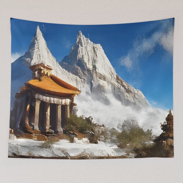 Item preview, Holy temple designed and sold by fizzribbit.
