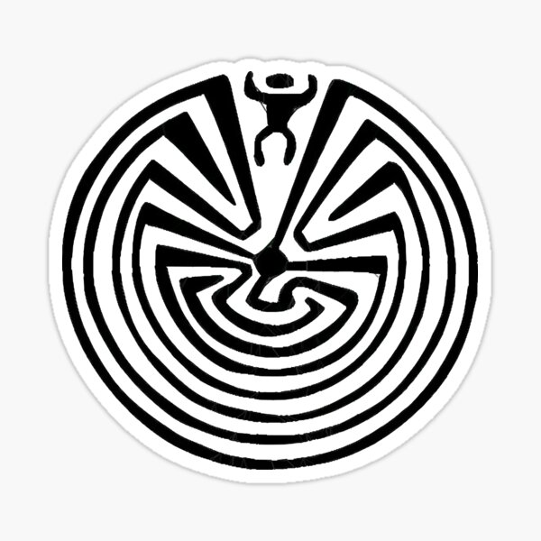 Labyrinth Escape Game Sticker For Sale By Joshuamar16733 Redbubble