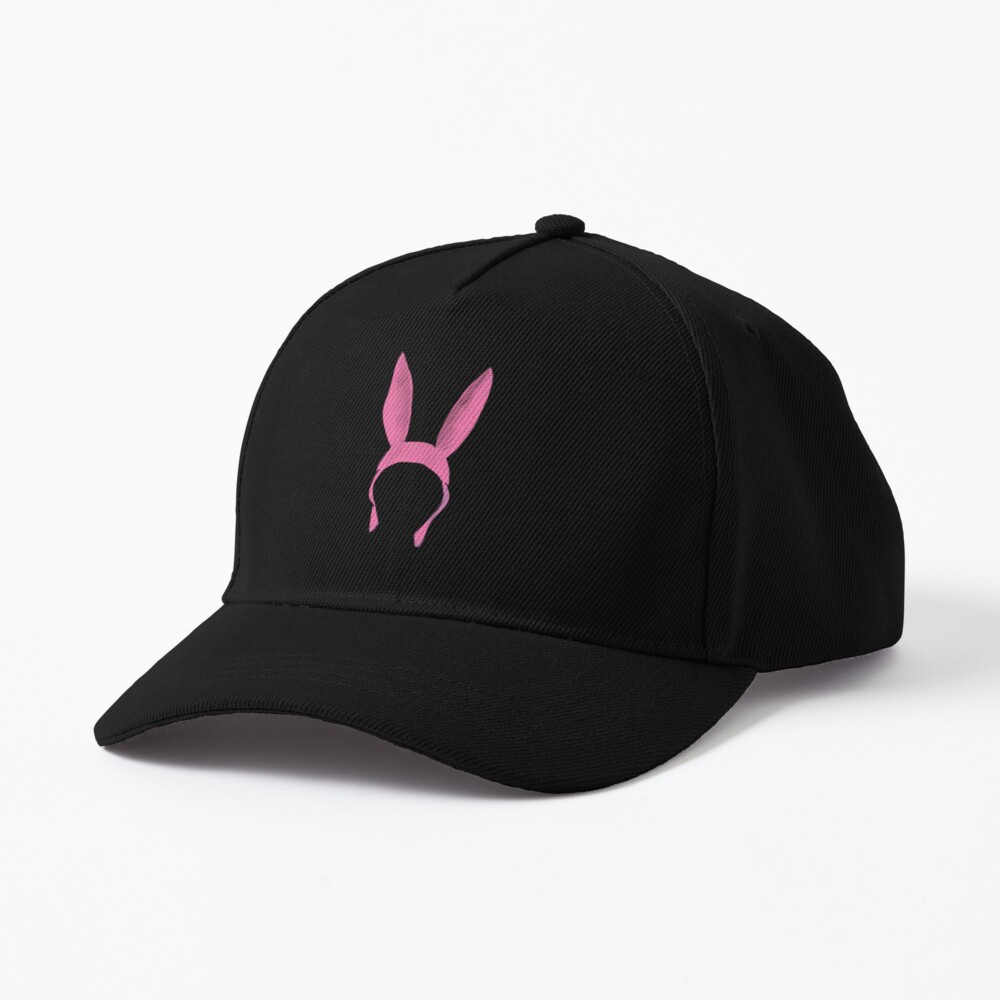 Pink Bunny Hat | Bob's Burgers Inspired | @ HeckinFarOut Bumper Sticker  Vinyl Decal 5 inches