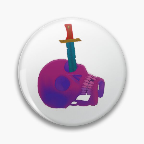 Item preview, Sword and Skull Sticker designed and sold by Jericho Pipinich.