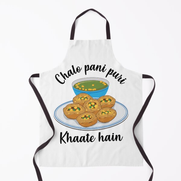 Item preview, Chal na pani puri lagana Hindi Meme India Pakistan Food designed and sold by alltheprints.