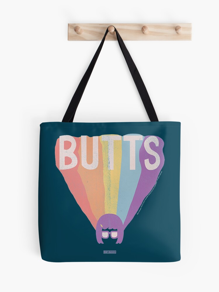 Bob's Burgers Tina Butts Rainbow Extruded Tote Bag