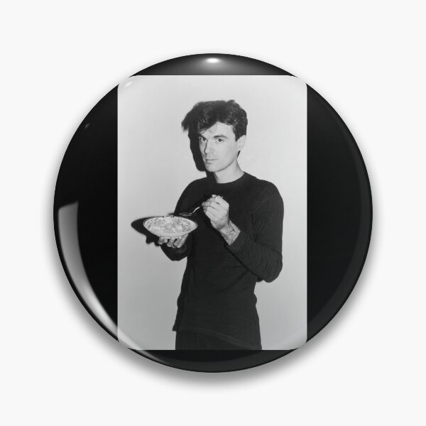 Item preview, David Byrne eating cereal  designed and sold by faupelclaggu.