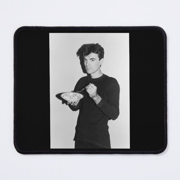 Item preview, David Byrne eating cereal  designed and sold by faupelclaggu.