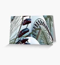 "The disappearing Bridlington Eye" Greeting Card
