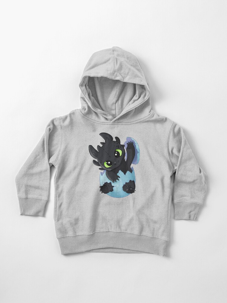 Baby Toothless The Dragon In Egg Night Fury Best Seller Design For Fans Toddler Pullover Hoodie