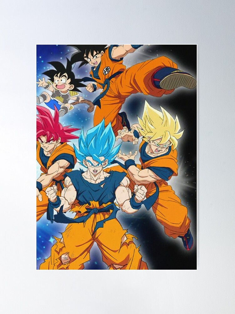 Dragon Ball Super: Broly' Goku & Vegeta Posters